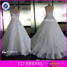 ED Braut nach Maß weiße Ballkleid-Fußboden-Längen-Hochzeits-Kleider China